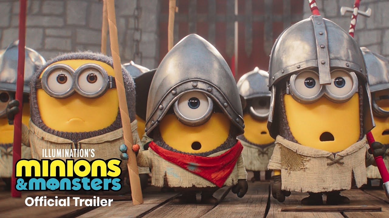 مشهد من تريلر فيلم Minions & Monsters