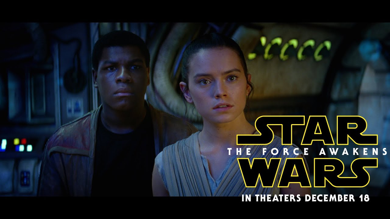 مشهد من تريلر فيلم Star Wars: The Force Awakens