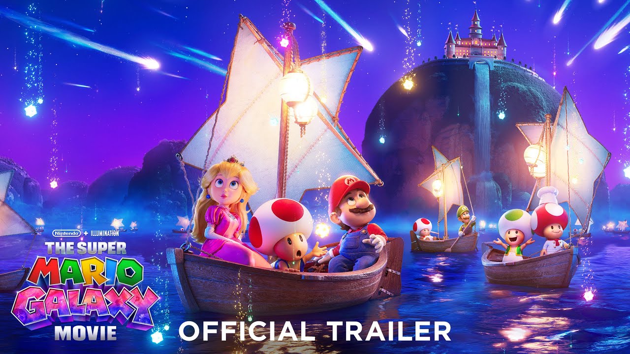 مشهد من تريلر فيلم The Super Mario Galaxy Movie